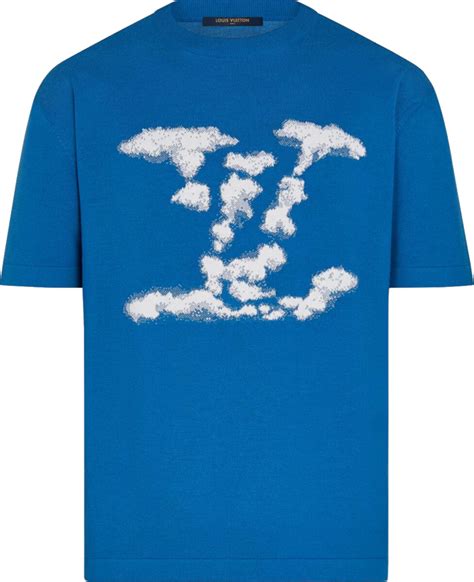 lv cloud tshirt|louis vuitton t shirt price.